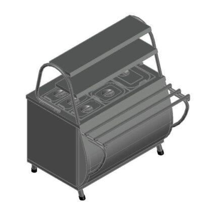 ПРИЛАВОК Д/2 БЛЮД ПАТША ЭМК-70М