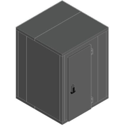 КАМЕРА 80ММ POLAIR КХН-4,59 1660Х1660Х2200