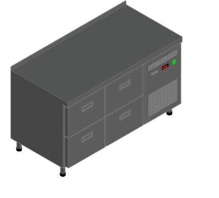 СТОЛ С ОХЛАЖД.ШКАФОМ СХС-70-01 24110013300