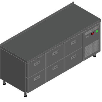 СТОЛ С ОХЛАЖД.ШКАФОМ СХС-70-02 24120013330