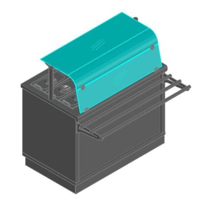 ПРИЛАВОК Д/2 БЛЮД HOT-LINE ЭМК-70Х 21000001927