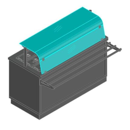 ЭЛЕКТРИЧЕСКИЙ МАРМИТ КУХОННЫЙ 2-Х БЛЮД ЭМК-70Х-01 21000002721