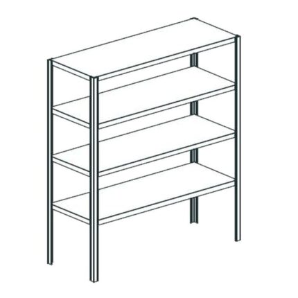 СТЕЛЛАЖ APACH CHEF LINE LST20-125