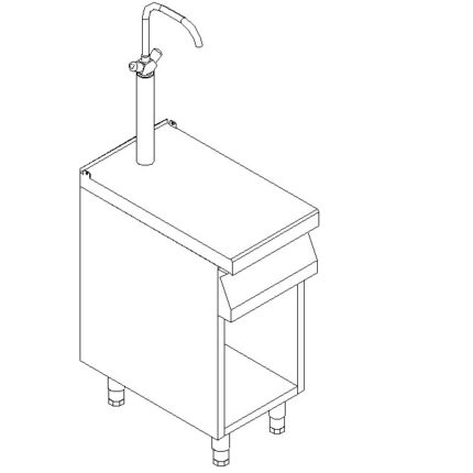 СТОЛ-ВСТАВКА 700СЕР KOGAST BM-T47/PRB