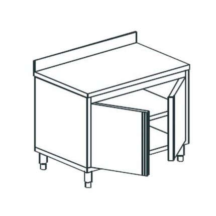 СТОЛ ПРОИЗВОДСТВЕННЫЙ ЗАКРЫТЫЙ APACH CHEF LINE LWC78SH2HDU