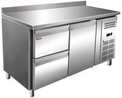 СТОЛ МОРОЗИЛЬНЫЙ COOLEQ GN2220BT БОРТИК 2 ЯЩИКА+1 ДВЕРЬ