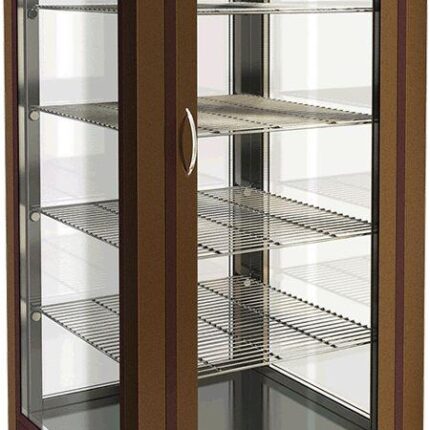 ВИТРИНА КОНДИТ/ВЕРТИКАЛЬНАЯ HICOLD VRC 350 SH BRONZE FR