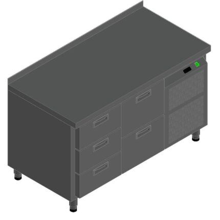 СТОЛ С ОХЛАЖД.ШКАФОМ HICOLD GN32/TN