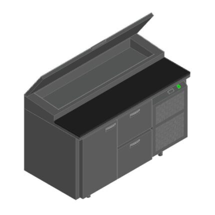 СТОЛ ДЛЯ ПИЦЦЫ HICOLD PZ1-12/GN (1/3H)