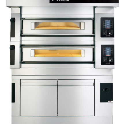 ПЕЧЬ ДЛЯ ПИЦЦЫ MORETTI FORNI S120E STEEL + ЗОНТ + РАССТОЙКА