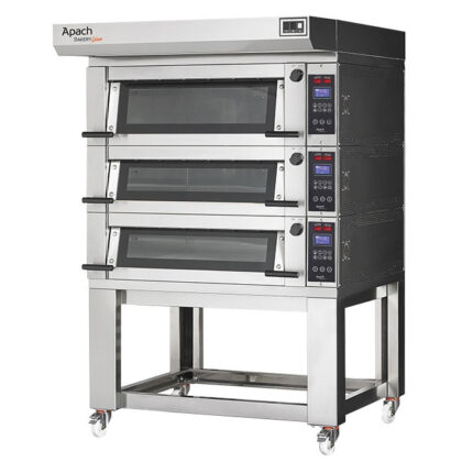 ПЕЧЬ ПОДОВАЯ С ПОДСТАВКОЙ БЕЗ НАПРАВЛЯЮЩИХ APACH BAKERY LINE E2K4L DPBI-T