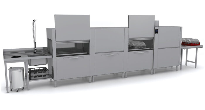 МАШИНА ПОСУДОМОЕЧНАЯ КОНВЕЙЕРНАЯ APACH CHEF LINE LTTT300 PW1W2MRHD MYX3 S