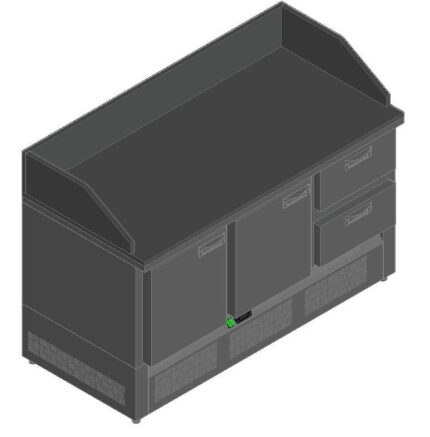 СТОЛ ДЛЯ ПИЦЦЫ HICOLD PZE3-112/GN КАМЕНЬ