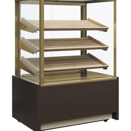 ВИТРИНА ХЛЕБНАЯ KC70 N 1,3-1 Bread 0102-0109 (СО СТЕКЛОМ) П0000007133 КОРИЧ.-ЗОЛОТОЙ