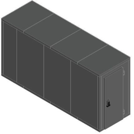 КАМЕРА 80ММ POLAIR КХН-10,28 1360Х4360Х2200