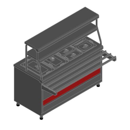 ПРИЛАВОК Д/2 БЛЮД АСТА ЭМК-70КМШ 21001807527