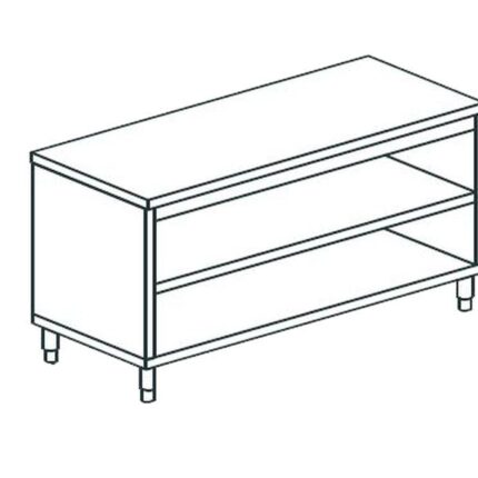 СТОЛ ПРОИЗВОДСТВЕННЫЙ ЗАКРЫТЫЙ С 3-Х СТОРОН APACH CHEF LINE LWC723SH2