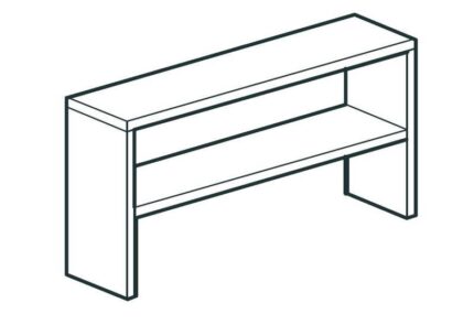 ПОЛКА НАСТОЛЬНАЯ ЗАКРЫТАЯ APACH CHEF LINE LOSC35150T2CS