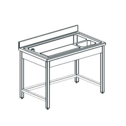 СТОЛ РАЗДЕЛОЧНЫЙ ДЛЯ РЫБЫ APACH CHEF LINE LTPF167S1