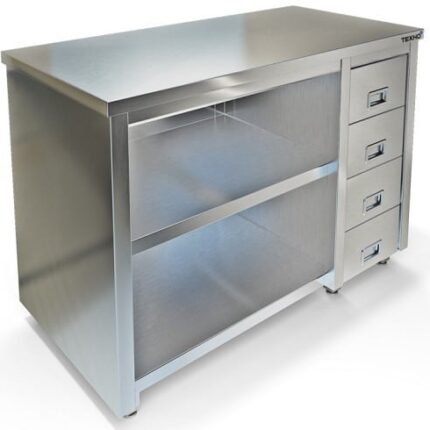 СТОЛ-ТУМБА СПС-837/1100Н Л Б/ДВЕРЕЙ, ЯЩИКИ