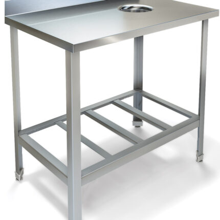 СТОЛ ДЛЯ СБОРА ОТХОДОВ ПРИСТЕННЫЙ  KAYMAN СП-455/0906 П