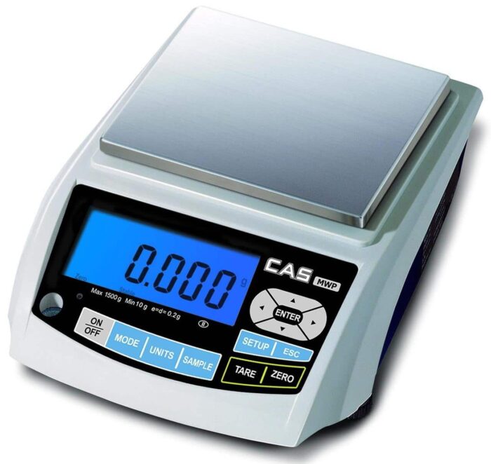ВЕСЫ ЭЛ. ЛАБОРАТОРНЫЕ CAS MWP-1500