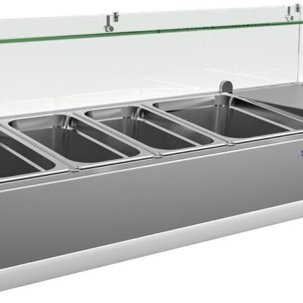 ВИТРИНА ХОЛОДИЛЬНАЯ НАСТОЛЬНАЯ COOLEQ VRX 1200/380