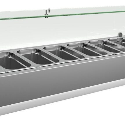 ВИТРИНА ХОЛОДИЛЬНАЯ НАСТОЛЬНАЯ COOLEQ VRX 1500/330