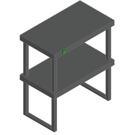 ПОЛКА ТЕПЛОВАЯ ДВУХЪЯРУСНАЯ HICOLD TP2K-7/4