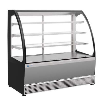 ВИТРИНА КОНДИТЕРСКАЯ KAYMAN KВК-1305МН СЕРЫЙ МАТОВЫЙ