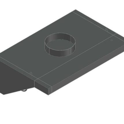 ЗОНТ ВЫТЯЖ.ПРИСТЕННЫЙ ЗВПОСДК-1208