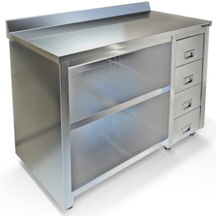 СТОЛ-ТУМБА СПС-937/1100 Л Б/ДВЕРЕЙ, ЯЩИКИ