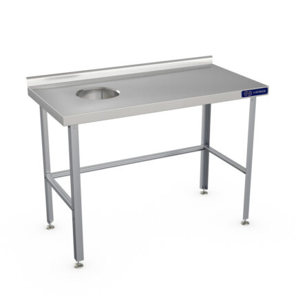 СТОЛ ДЛЯ СБОРА ОТХОДОВ ПРИСТЕННЫЙ  KAYMAN СП-446/1206-Л-А