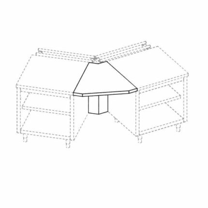ЭЛЕМЕНТ УГЛОВОЙ APACH CHEF LINE LEC845
