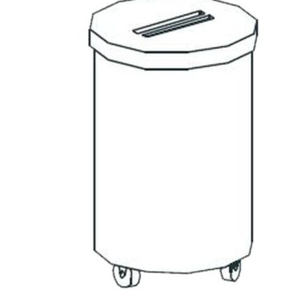 ТЕЛЕЖКА ДЛЯ МУСОРА APACH CHEF LINE LWB95