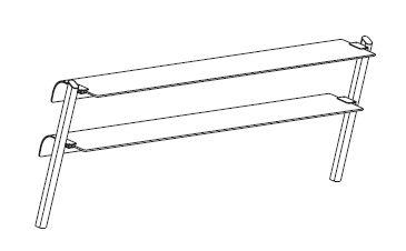 НАДСТРОЙКА НАСТОЛЬНАЯ SELF 700 APACH CHEF LINE L958700200