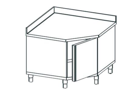 СТОЛ УГЛОВОЙ ЗАКРЫТЫЙ APACH CHEF LINE LWT711SH2HDU