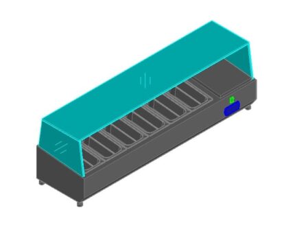 ВИТРИНА VRTG 1390 Д/СТОЛА HICOLD PZ3