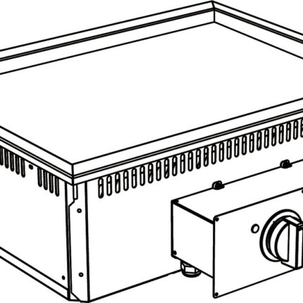 ПОВЕРХНОСТЬ ЖАРОЧНАЯ ЭЛЕКТРИЧЕСКАЯ ВСТРАИВАЕМАЯ 700 СЕРИИ APACH CHEF LINE SLDI7FTE8LC