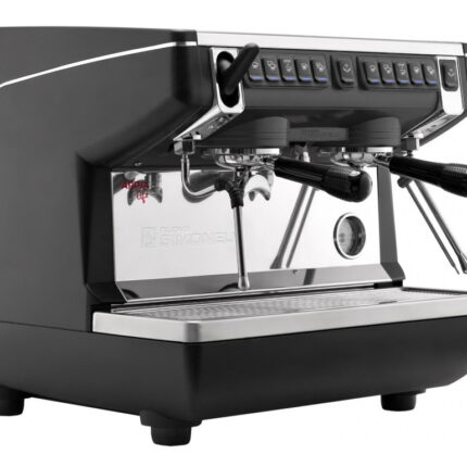 КОФЕМАШИНА APPIA LIFE COMPACT 2GR V/ ЧЕРНЫЙ+ЭКОНОМАЙЗЕР+ВЫСОКАЯ ГРУППА 1Ф 167631