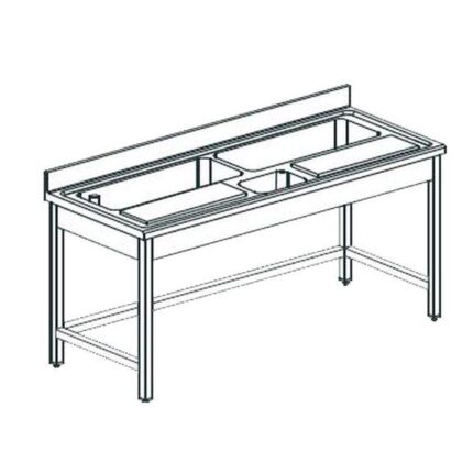 СТОЛ РАЗДЕЛОЧНЫЙ ДЛЯ РЫБЫ APACH CHEF LINE LTPF207S2